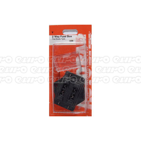 Fuse Box With Cover - 2 Way