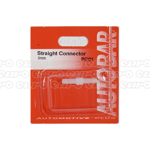Straight Connector 3mm