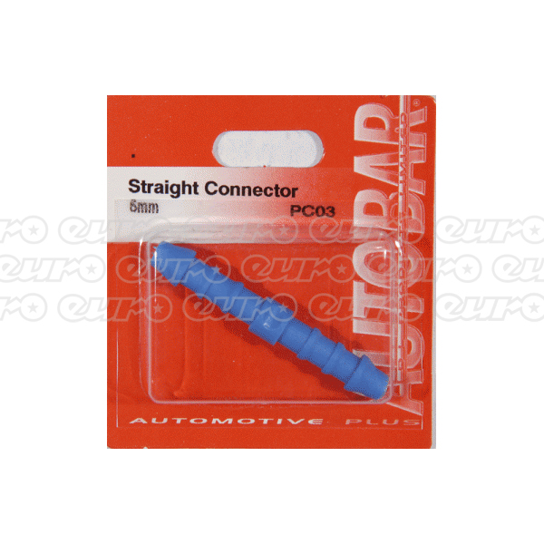 Straight Connector 6mm