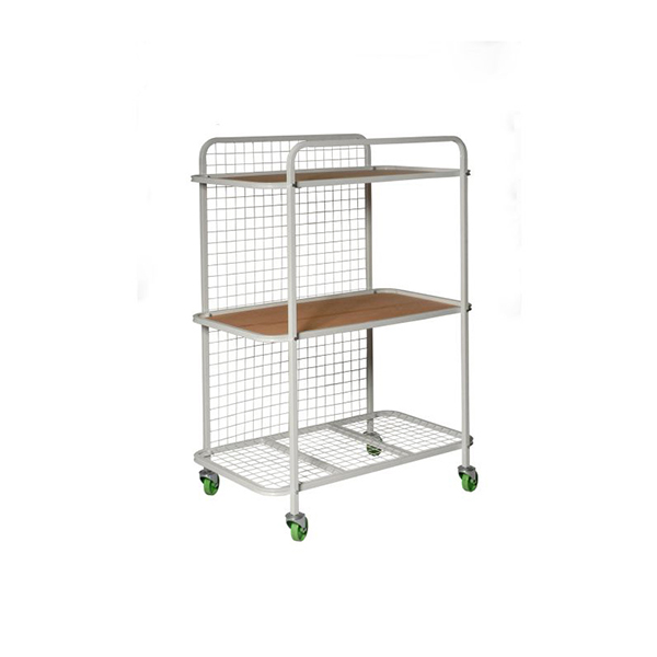 Parts Storage Cart, 3 Shelves, 210Kg Capacity