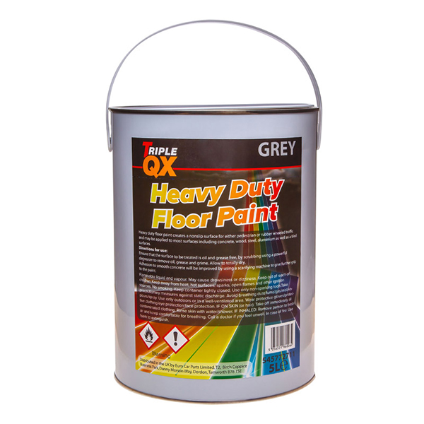 TQX Floor Paint - Grey 5 Ltr