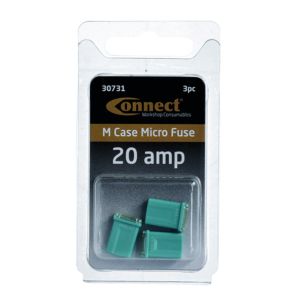 M Case Micro Fuse 20amp Pack 3 Euro Car Parts