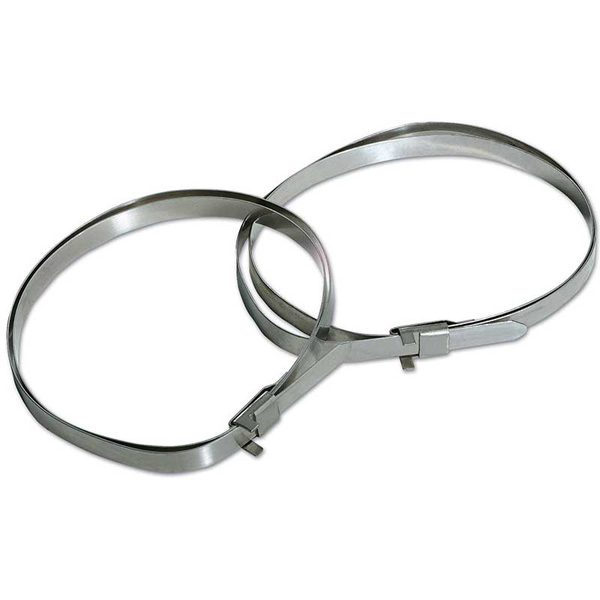CV Boot Stainless Steel Clamp Kit - 1 Inner & 1 Outer Universal Fit Clips For Axle Joints