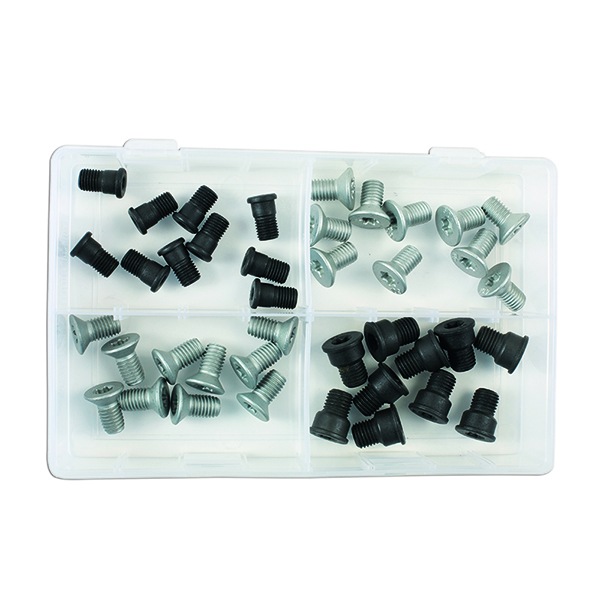 Connect 34159 Assorted Brake Disc & Drum Fixing Screws M10 - M12, 40pc