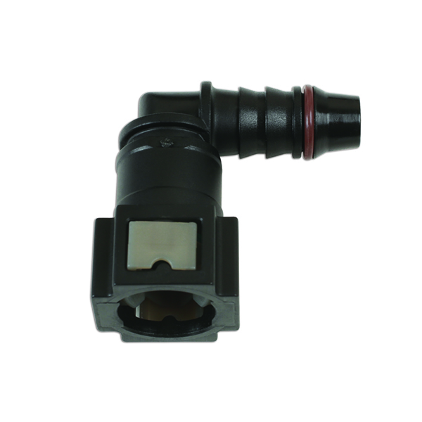 Fuel Line Angled Quick Connectors 7.89mm x 8mm Pack 3 Euro Car Parts