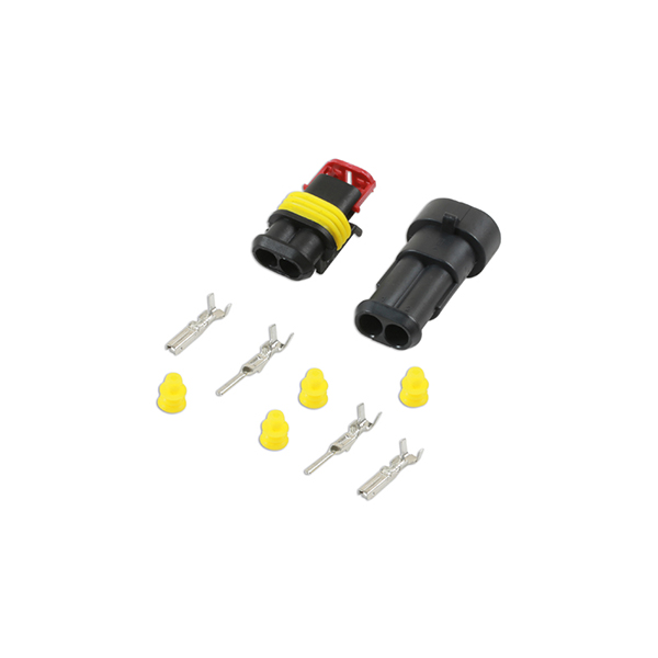 Connect 37227 Automotive Electric Supaseal Connector Kit 2 Pin 10pc