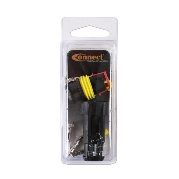 Connect 37227 Automotive Electric Supaseal Connector Kit 2 Pin 10pc