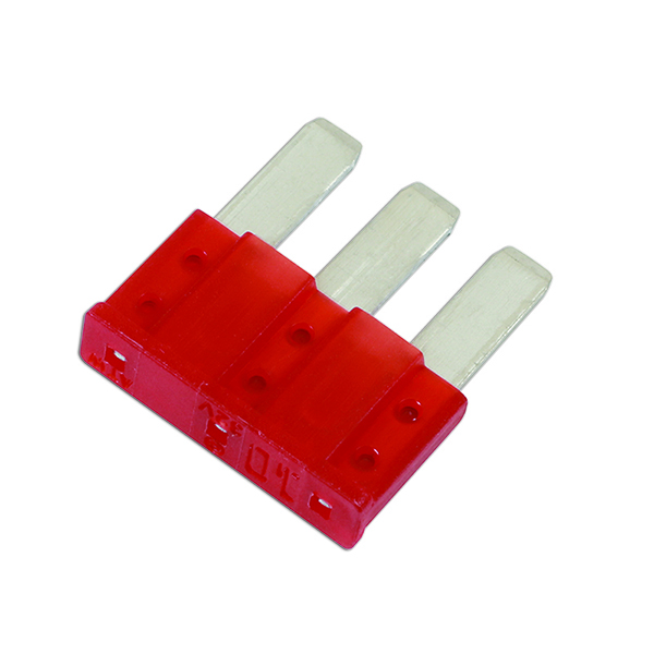 Connect 37522 Micro 3 Blade Fuses 10A 3pc