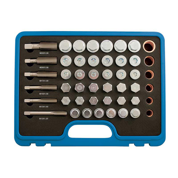 Laser Oil Drain Plug Repair Kit 114pc