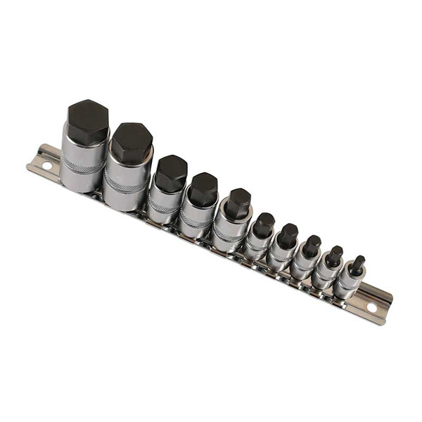 Adattatore Laser 2521 Da 3/8" Femmina A 1/2" Maschio | In Acciaio Cromo Vanadio | Per Prese E Cricchetti