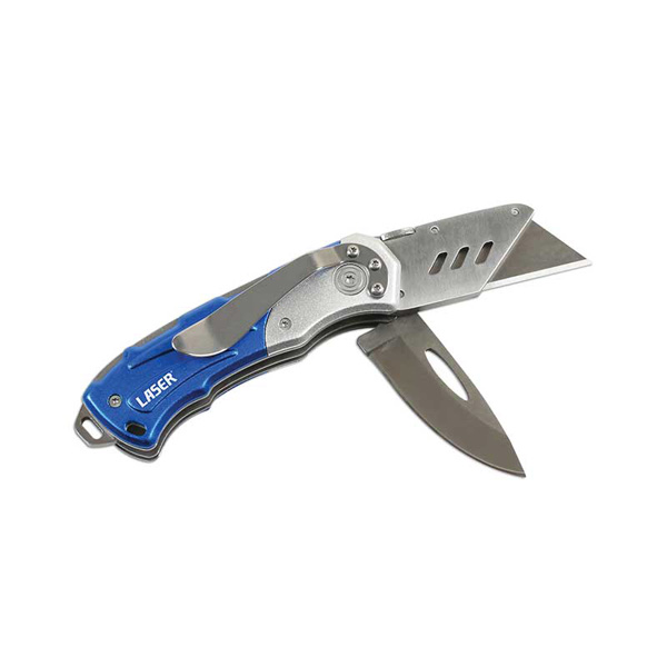 Laser 5658 Twin Blade Mechanics Knife