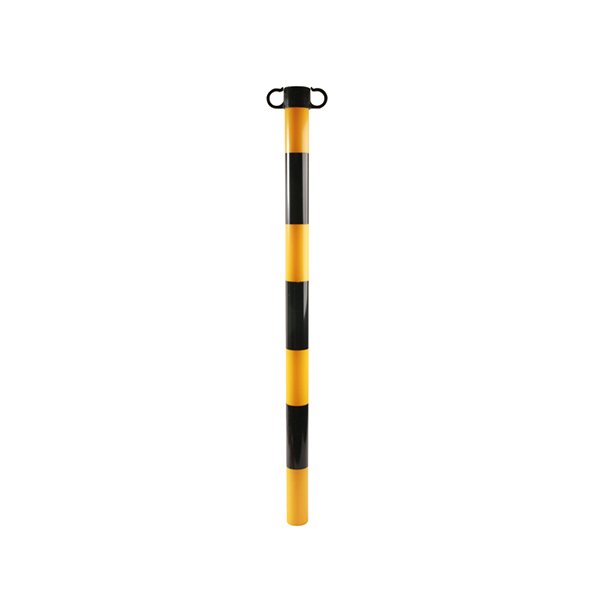 Laser Chain Support Post with Cap (Black/Yellow)