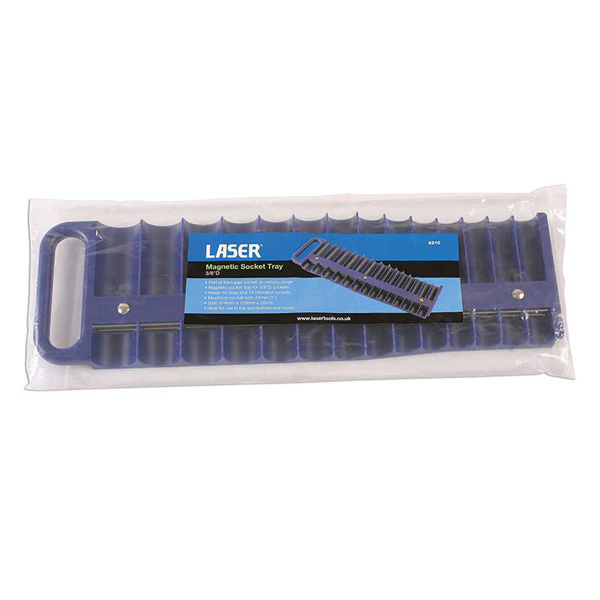 Laser 6210 Magnetic Socket Tray - 3/8"D