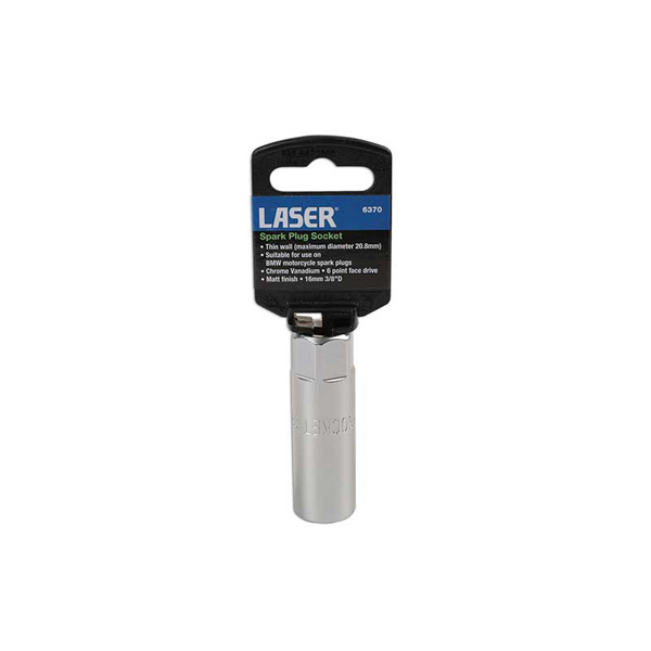 Laser Spark Plug Socket -  16mm 3/8"D