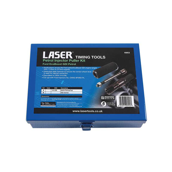 Laser 6953 Petrol Injector Puller Kit - for Ford EcoBoost GDI