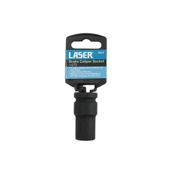 Laser 7517 Brake Caliper Socket 1/2"D 14mm
