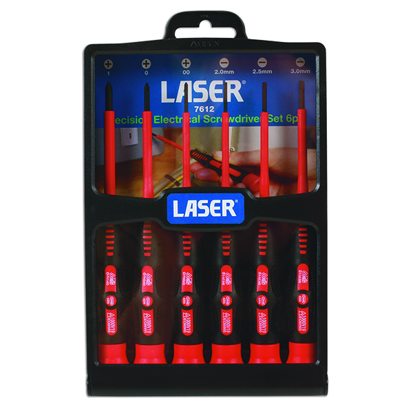 Laser 7612 Precision Electrical Screwdriver Set 6pc