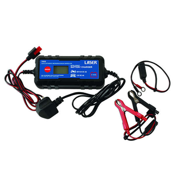 Laser 7652 Intelligent Battery Charger 4 - 120Ah