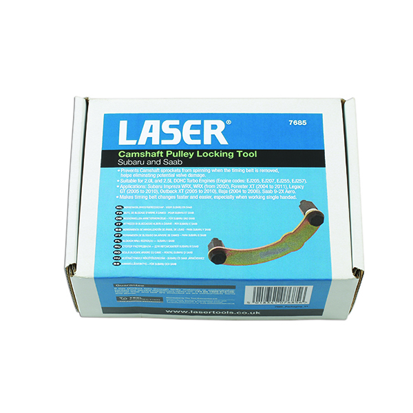 Laser Camshaft Pulley Locking Tool - Subaru & Saab