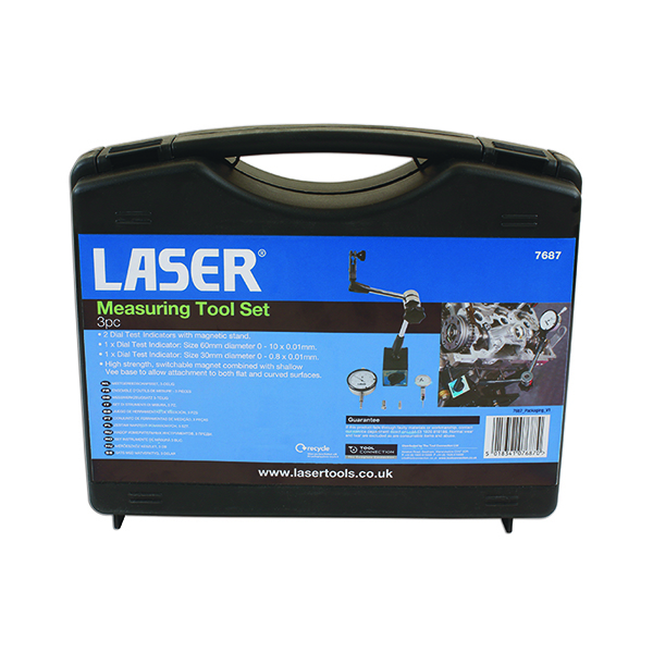 Laser 7687 Measuring Tool Set DTI 3pc