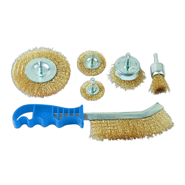 Laser 7718 Wire Brush Set 6pc