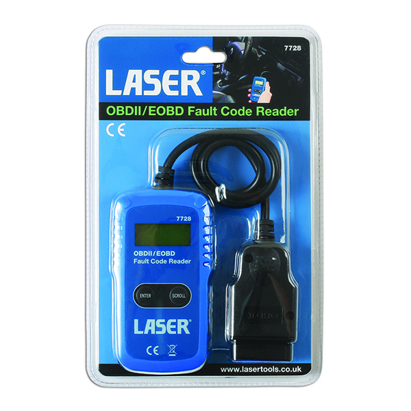 Laser OBDII/EOBD Fault Code Reader Euro Car Parts