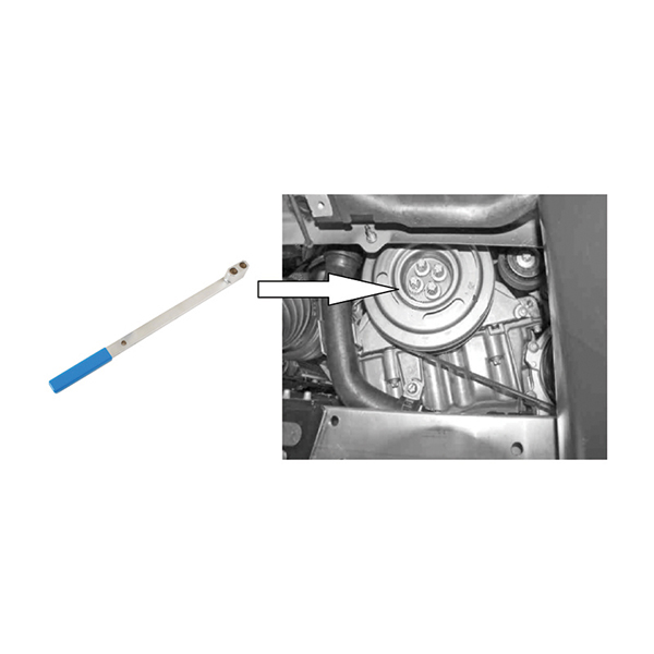 Laser 7982 Crankshaft Holding Tool - for Mercedes-Benz
