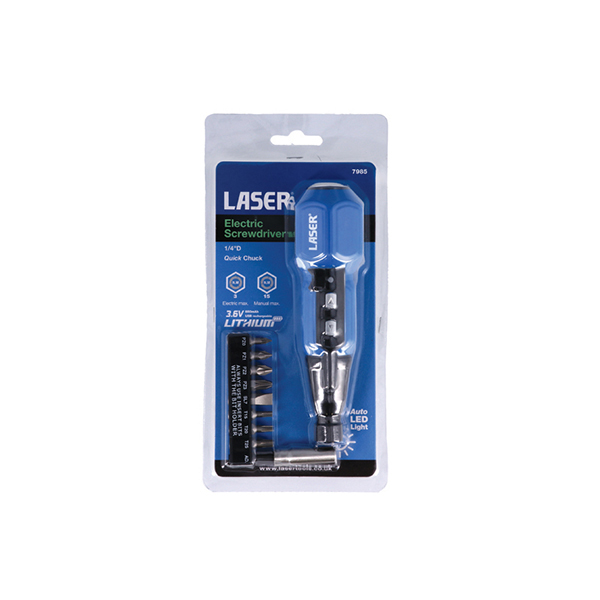 Laser 7985 Electric Screwdriver Set 11pc
