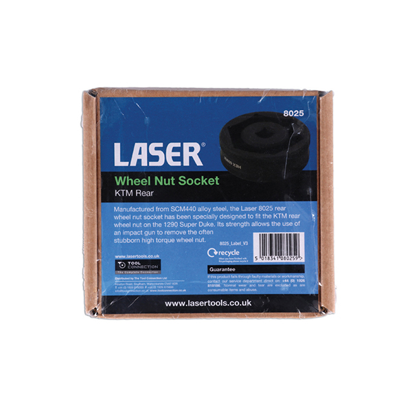 Laser 8025 Wheel Nut Socket KTM Rear
