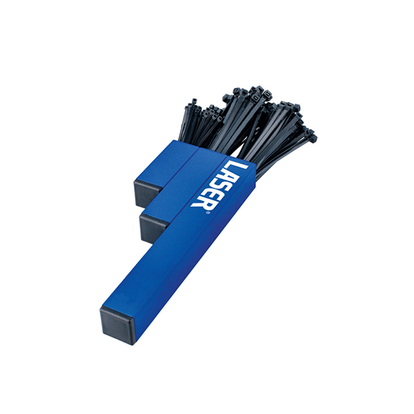 Laser 8795 Magnetic Cable Tie Holder inc Cable Ties 200pc