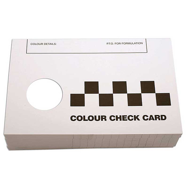 91411 Spray Out Cards 100pc Euro Car Parts