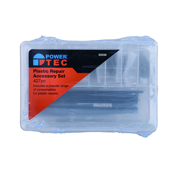 Power-Tec 92556 Plastic Repair Accessory Set 427pc