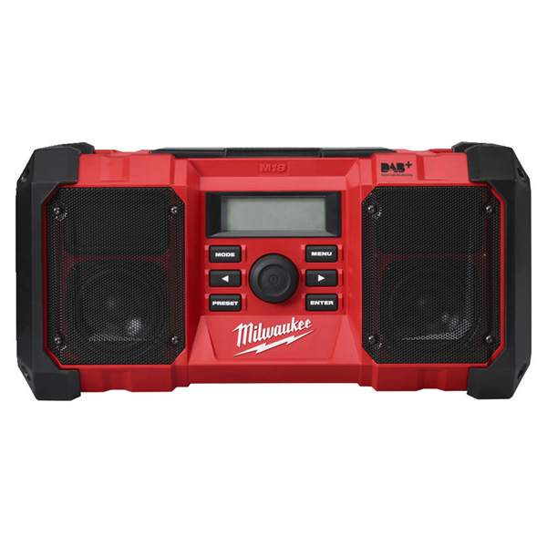 Milwaukee M18 DAB+ Jobsite Radio (Naked - no batteries or charger)