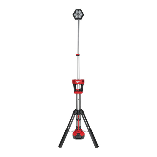 Milwaukee M18 Rocket LED Tower Light (2 x 5.0ah batteries, charger, bag)