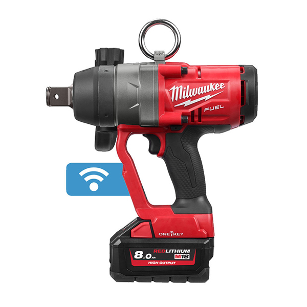 Milwaukee M18 1Inch High Torque Impact Wrench 8Amp (Kit) Euro