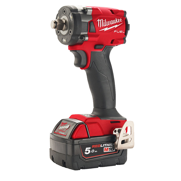 Milwaukee M18 Fuel Gen3 Compact Impact Wrench 3/8" ( Kit) 339Nm M18FIW2F38-502X