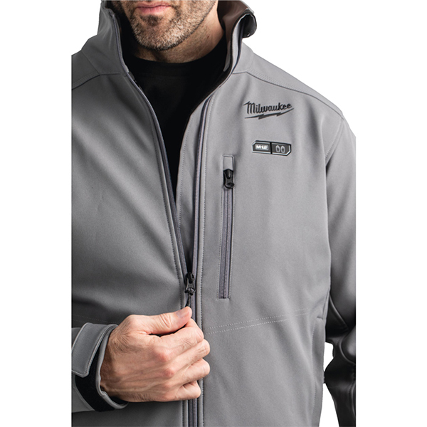 Milwaukee M12 Grey Heated Jacket Large (Naked) 2022