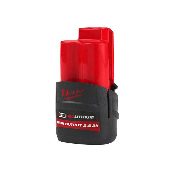 Milwaukee M12 Red Lithium 2.5amp High Output Battery