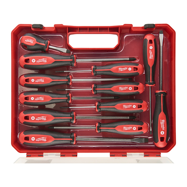 Milwaukee Tri-lobe Screwdriver (Set 4) - 12pc | Euro Car Parts milwaukee 12 piece tri lobe screwdriver set