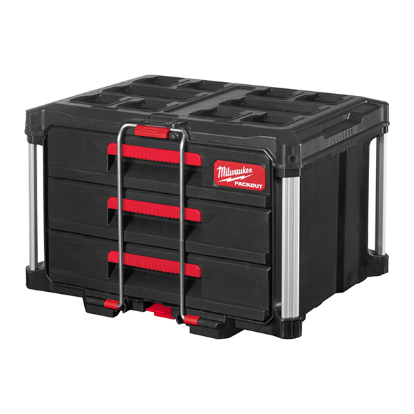 Milwaukee PACKOUT™ 3 Drawer Tool Box - 1pc