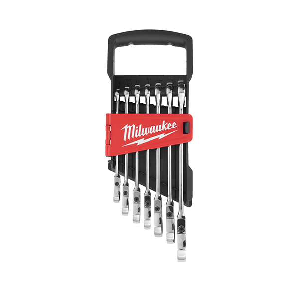 Milwaukee 7pc Maxbite Flex Head Spanner Set