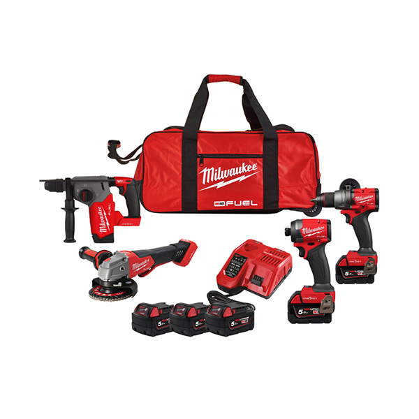 Milwaukee M18ONEPP4A3-503B FUEL ONE-KEY 4pc Power Pack