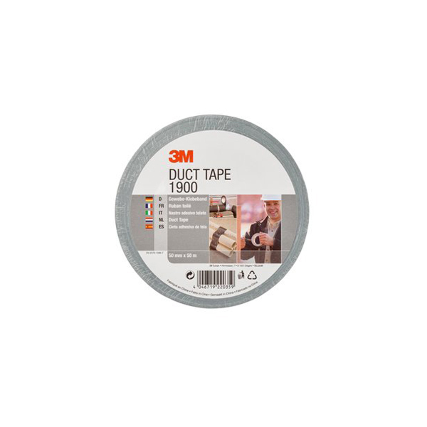 3M General Duct Tape 1900 50 mm x 50 m Silver