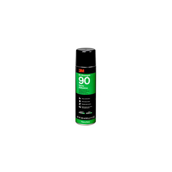 3M Spray 90 High Strength Adhesive Beige 500ml Aerosol