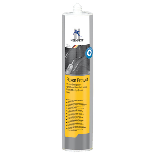 Normfest Flexon Protect UVResistant and Sprayable Seam Sealant, Grey