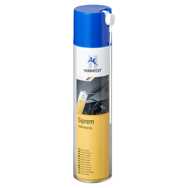 Normfest 2897-322 Siprem Silicone Premium Spray 400ml Transparent Clear Proctect