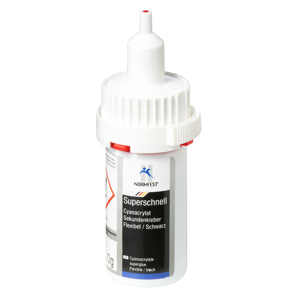 Normfest Superfast - Black Cyanacrylate Adhesive 20g