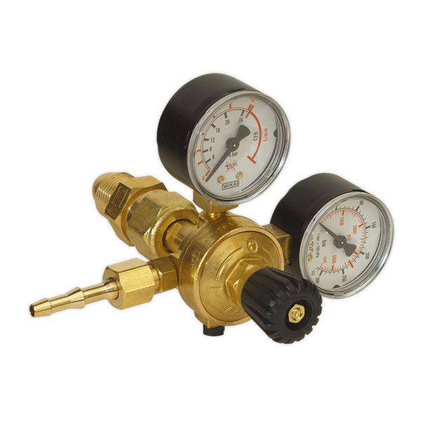 thumbnail image 2 of Mini MIG Regulator For Disposable Gas Bottles – Argon/CO2 Welding Regulator OWS50 2 of 4