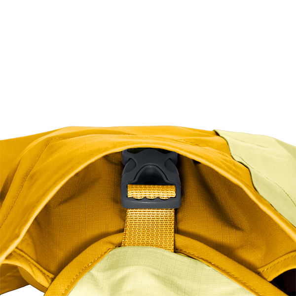 Ruffwear Sun Shower Dog Raincoat in Mineral Yellow (Medium)