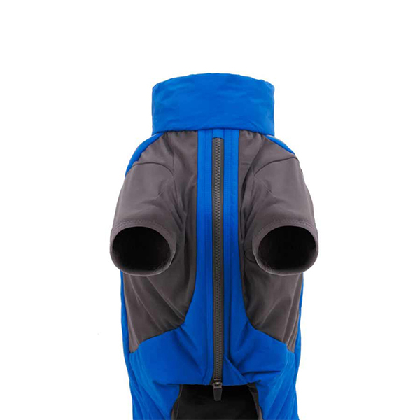 Ruffwear Vert Coverall Dog Snow Suit in Blue Pool (X Small)